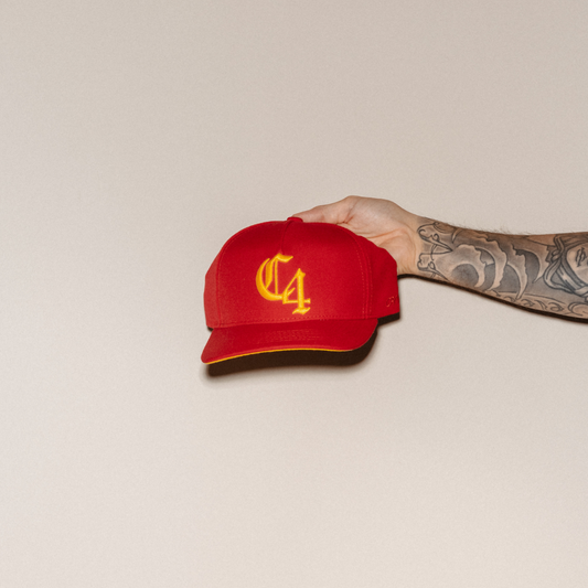 C4 CAP RED