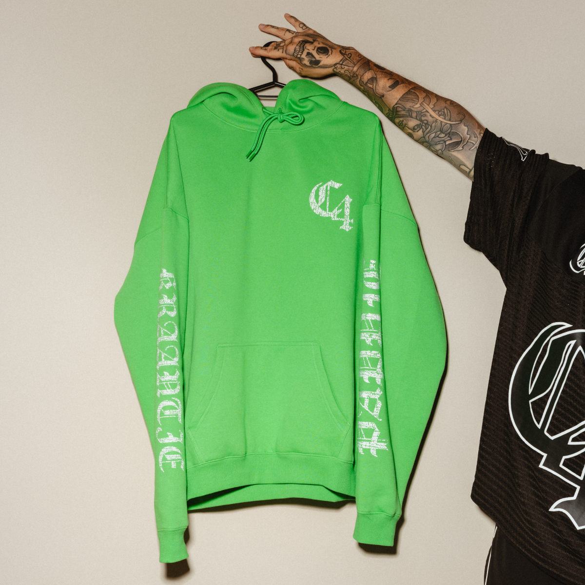 C4 HOODIE GREEN