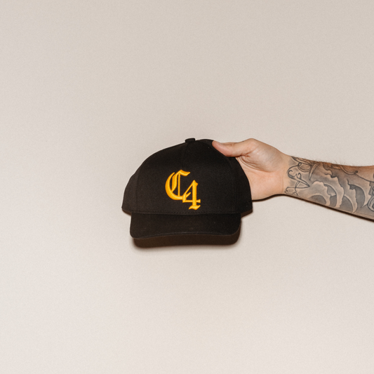 C4 CAP BLACK