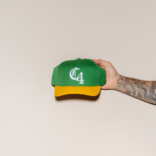 C4 CAP GREEN YELLOW