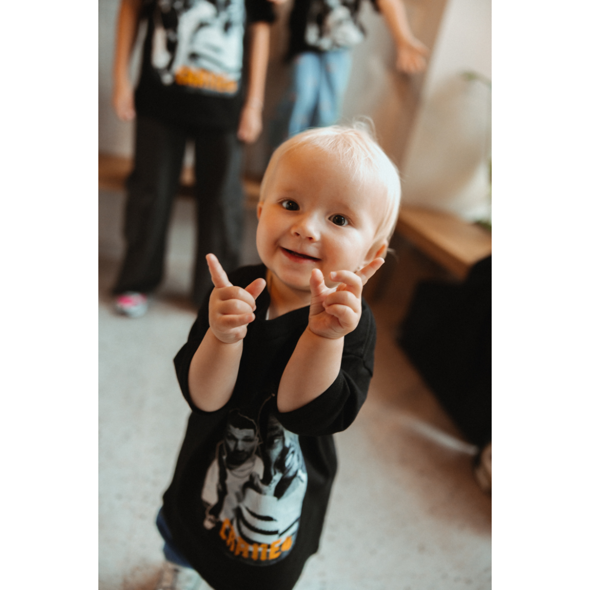 BAND KIDS TEE BLACK