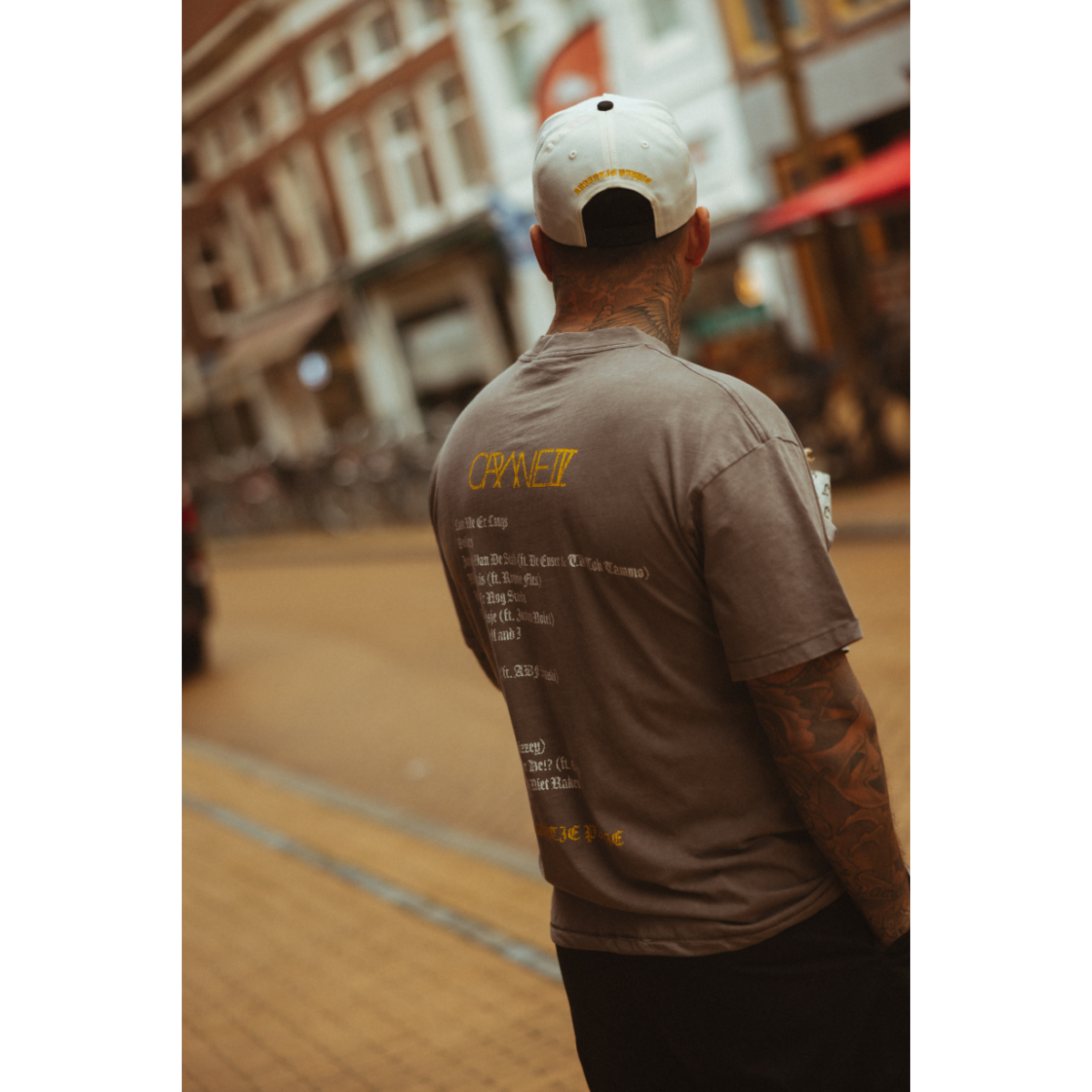 VINTAGE TEE WASHED GREY